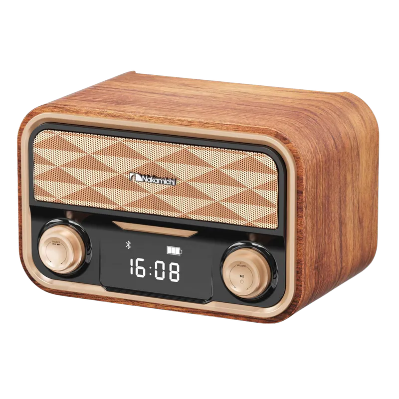 Nakamichi Soundbox Lite 復古木製藍牙喇叭2.0ch