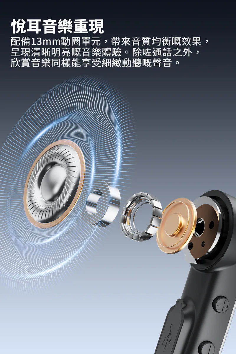 Nakamichi N2 單耳式掛耳藍牙耳機