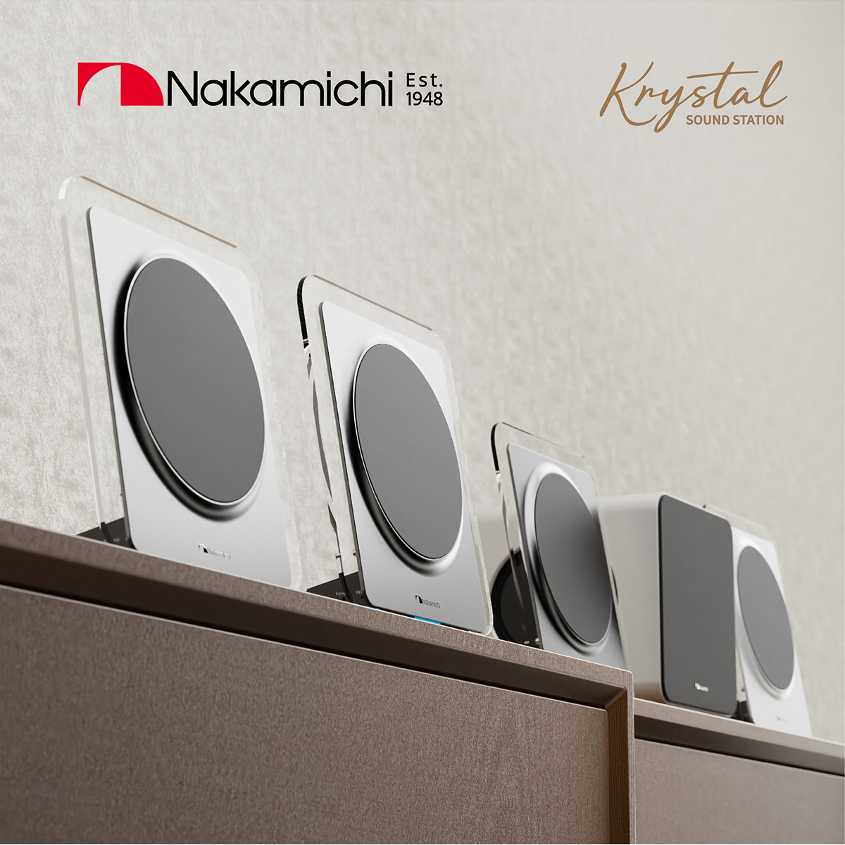 Nakamichi  Krystal Sound STATION 全新平面磁式振膜音響系統