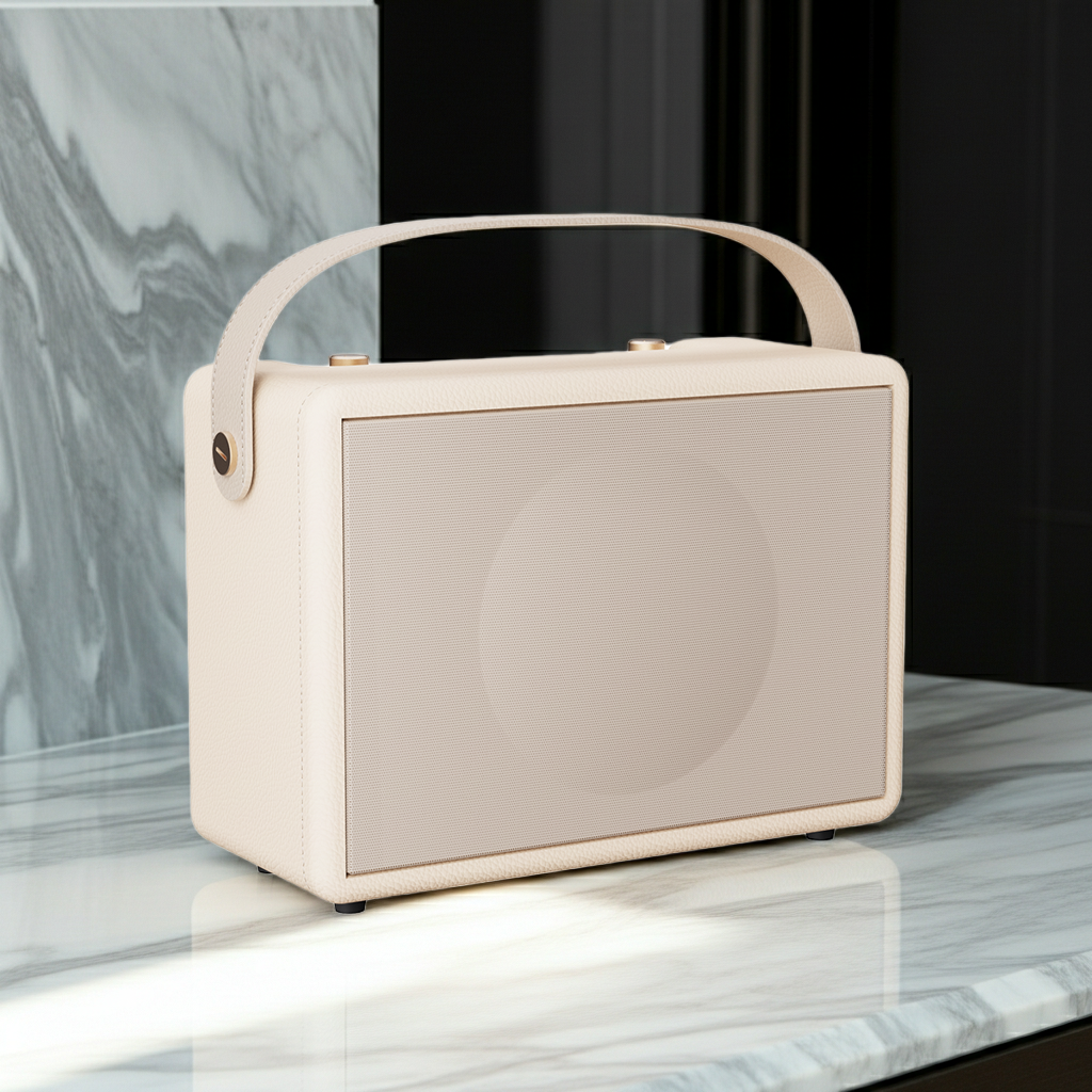 Nakamichi SOUNDBOX BOOM 2 復古柔感皮紋藍牙喇叭